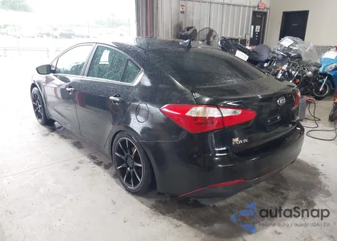 2014 Kia Forte Ex from USA, damaged, VIN KNAFX4A89E5095179